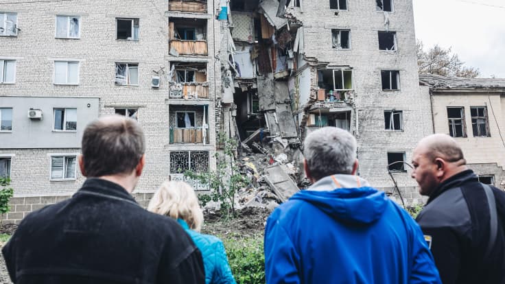 Zelenskyi: Venäjä tuhonnut täysin Donbasin alueen