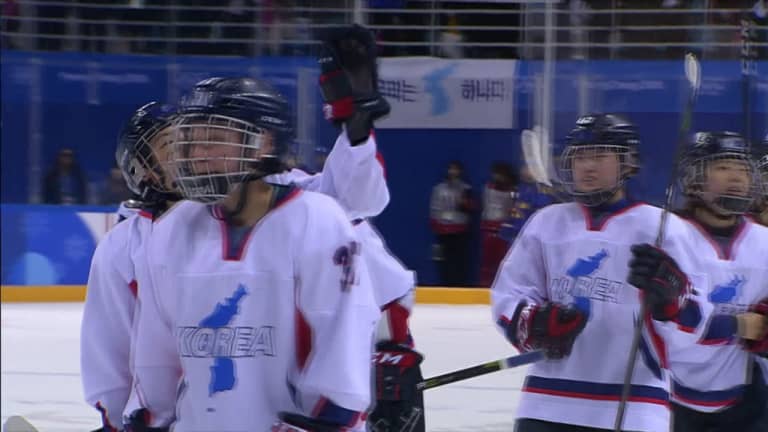 Koreoiden Yhteisen Jaakiekkojoukkueen Valmentaja Ja Pelaajat