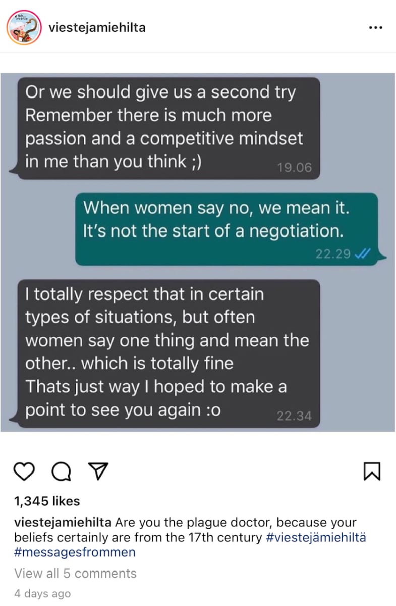 Women Share Messages Of Sexual Harassment On Instagram To Provoke Discussion News Yle Uutiset