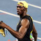 Usain Bolt ja kultaiset kengät.
