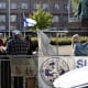 Poliisi purki Suomi ensin -mielenosoituksen Helsingin Rautatientorilla 26. kesäkuuta 2017.