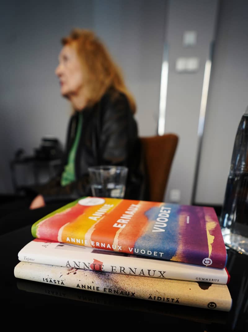 French writer Annie Ernaux.