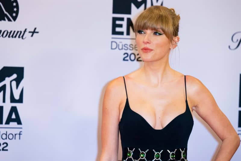 Тейлор Свифт на церемонии MTV Europe Music Awards 2023.