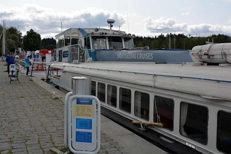 Cruise ship Suvi-Tuuli photographed in Porvoo.