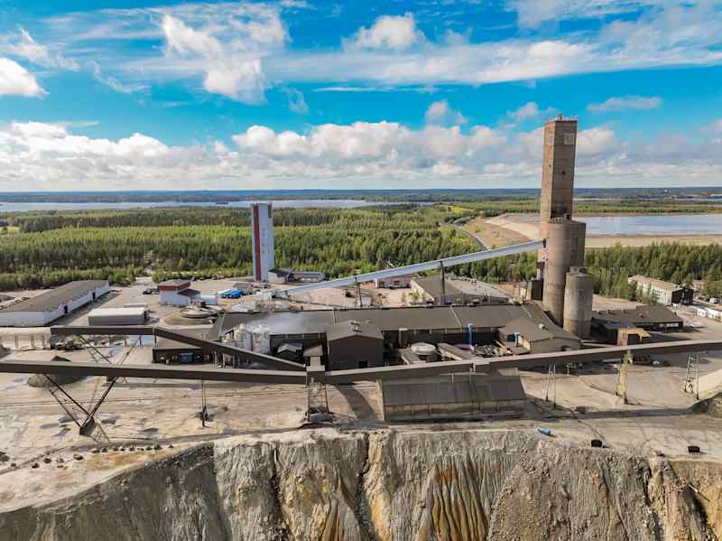 Pyhäsalmen Mine.
