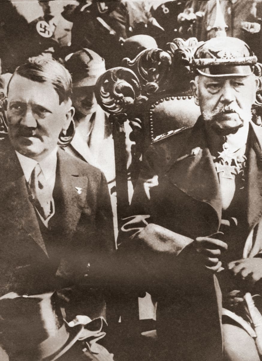 Adolf Hitler ja Paul von Hindenburg