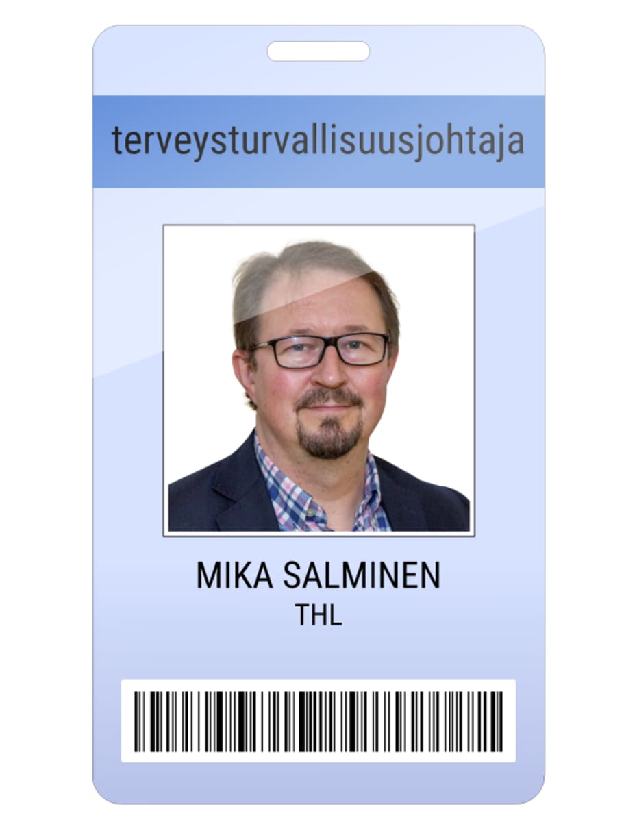 Mika Salminen kuvitteellinen kulkukortti.