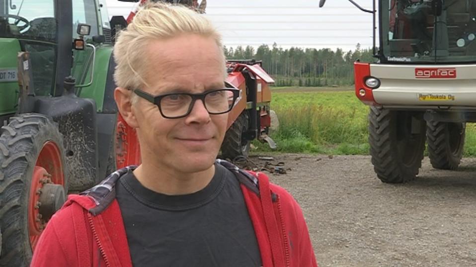 Maatalousyrittäjä Jyrki Hasila uskoo kotimaisen perunan tulevaisuuteen
