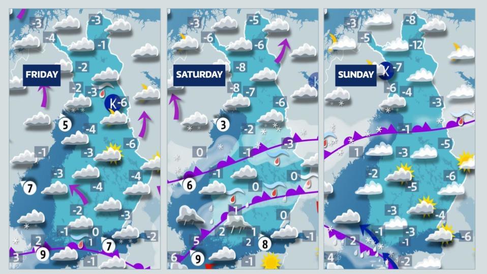 Wet snow brings slippery roads to southern and eastern Finland - Nord News