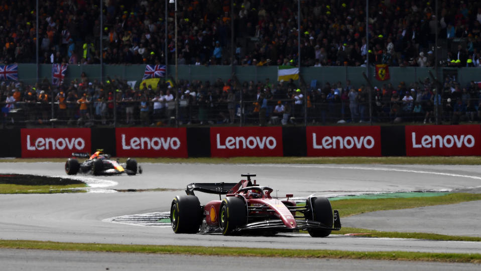 Charles Leclerc Silverstonessa.