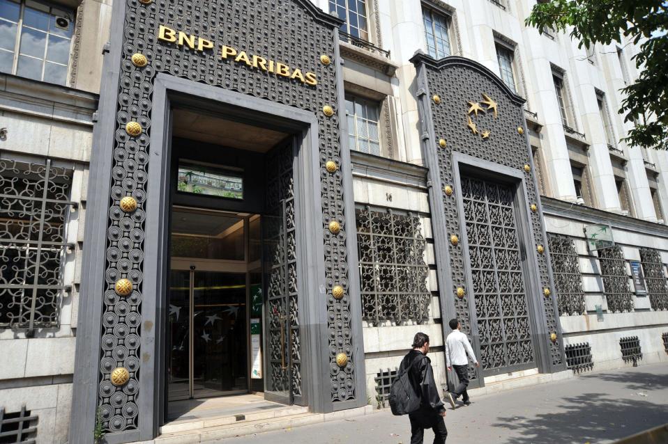 BNP:n pääkonttori Pariisissa rue des Italiensillä.