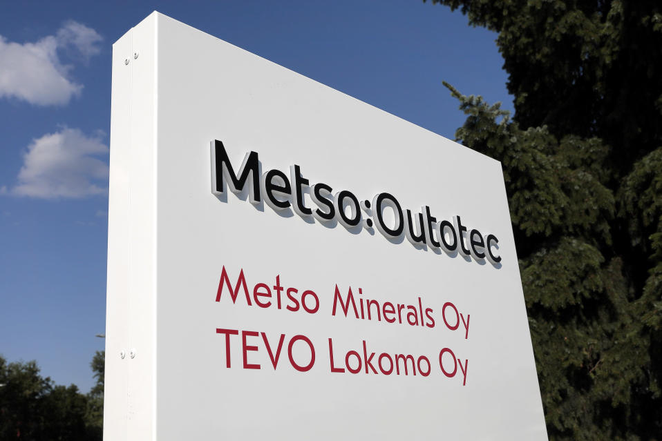 Metso Outotecin kyltti.