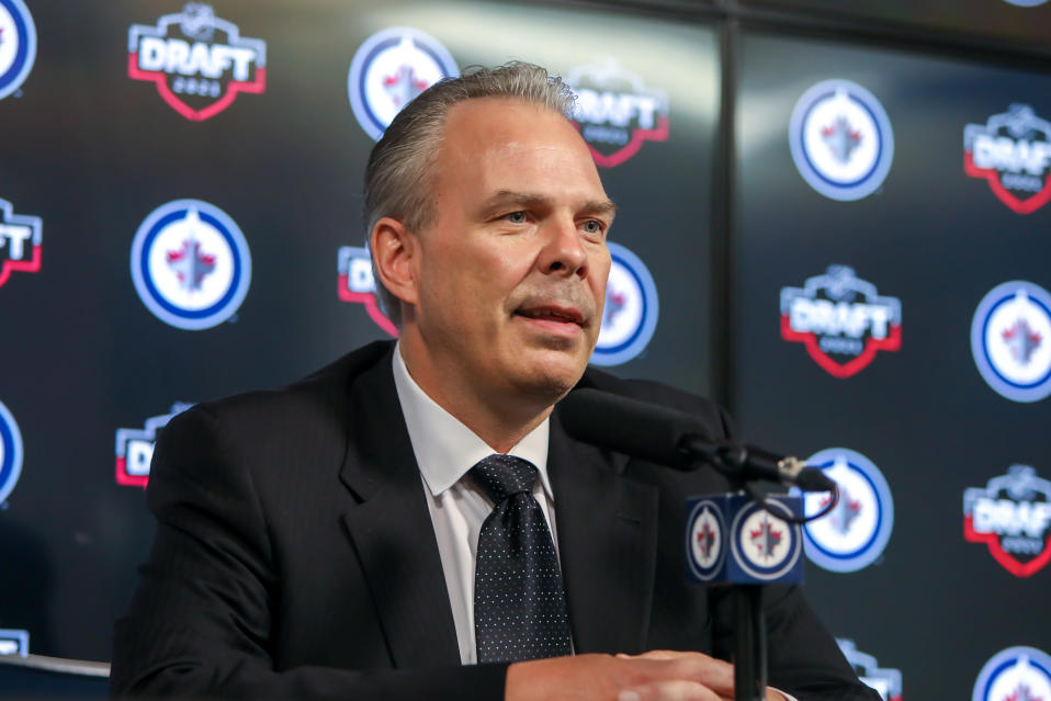 Winnipeg Jetsin GM Kevin Cheveldayoff.