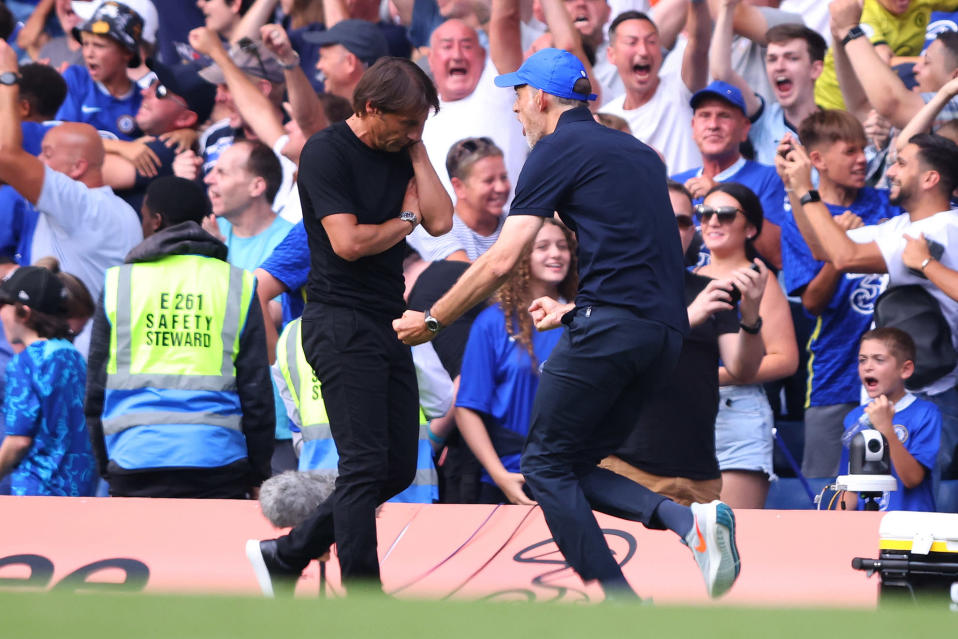 Antonio Conte ja Thomas Tuchel kuvassa.