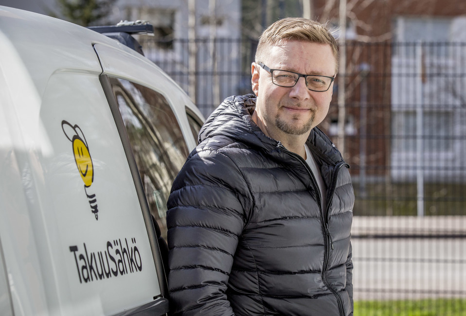 Takuusähkön toimitusjohtaja Tommi Valtonen