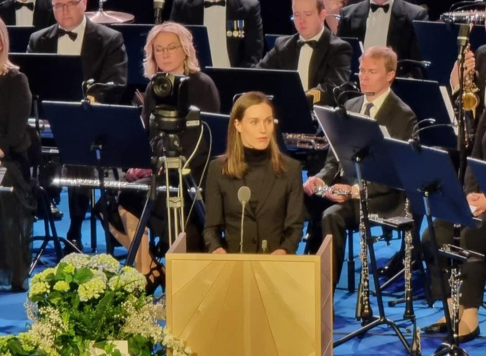 Finland was preparing for tougher sanctions against Russia, the Prime Minister says in his veteran speech