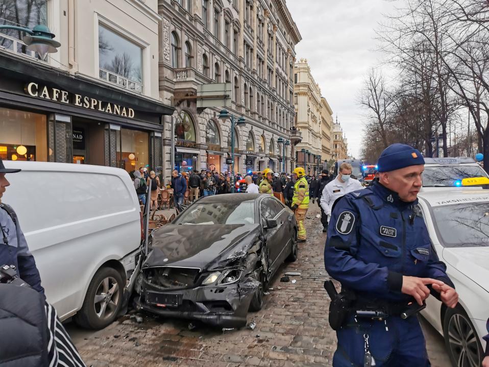 The police report on the busy May Day, investigating the accidents in Helsinki and Hyvinkää