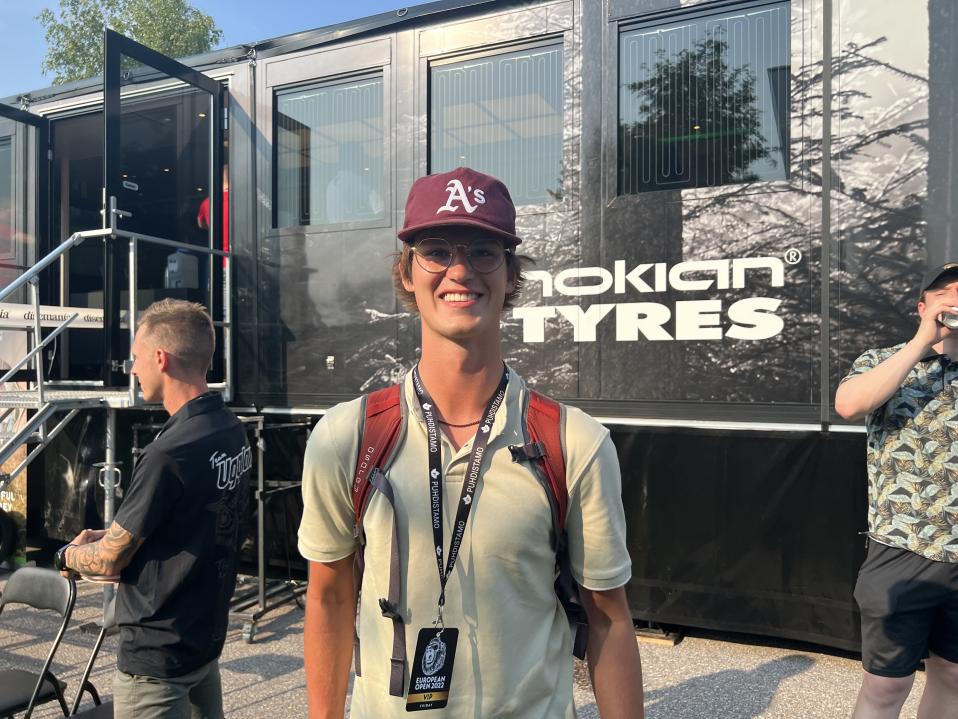 Canadian Duncan Ross made the Disc Golf European Open in Nokia, Finland the focal point of his summer trip to Europe.