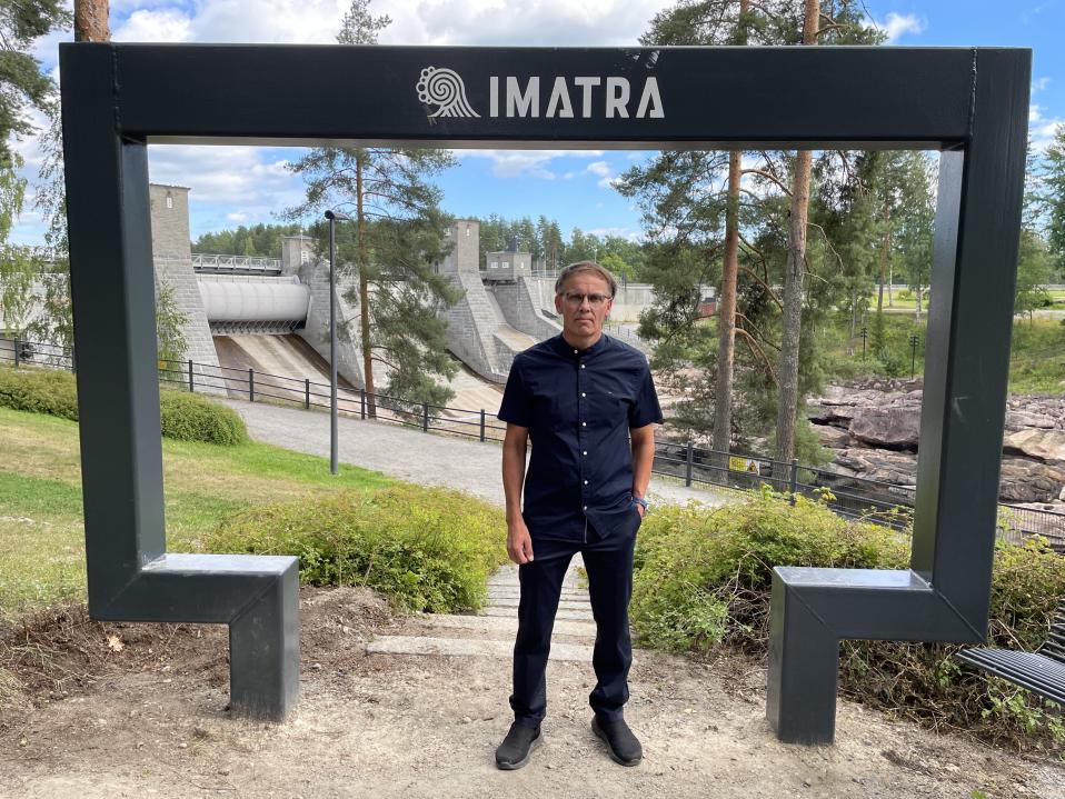 Imatra Base Campin toimitusjohtaja Jukka Aallikko.