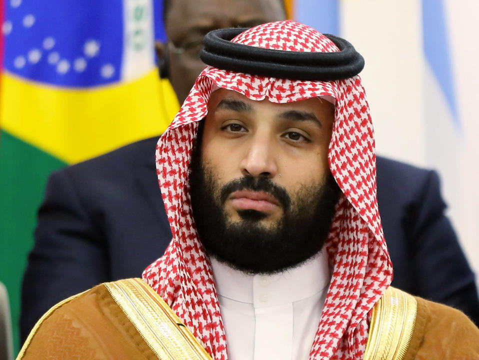 Saudi-Arabian Crown prince Mohammed bin Salman.