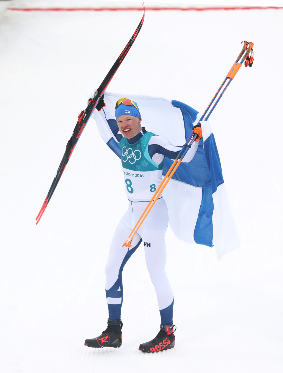 Iivo Niskanen por la medalla de oro olímpica de 2018