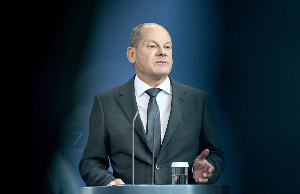 Olaf Scholz.