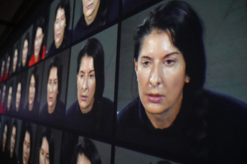 Marina Abramovicin näyttelyä Kaunasissa. 