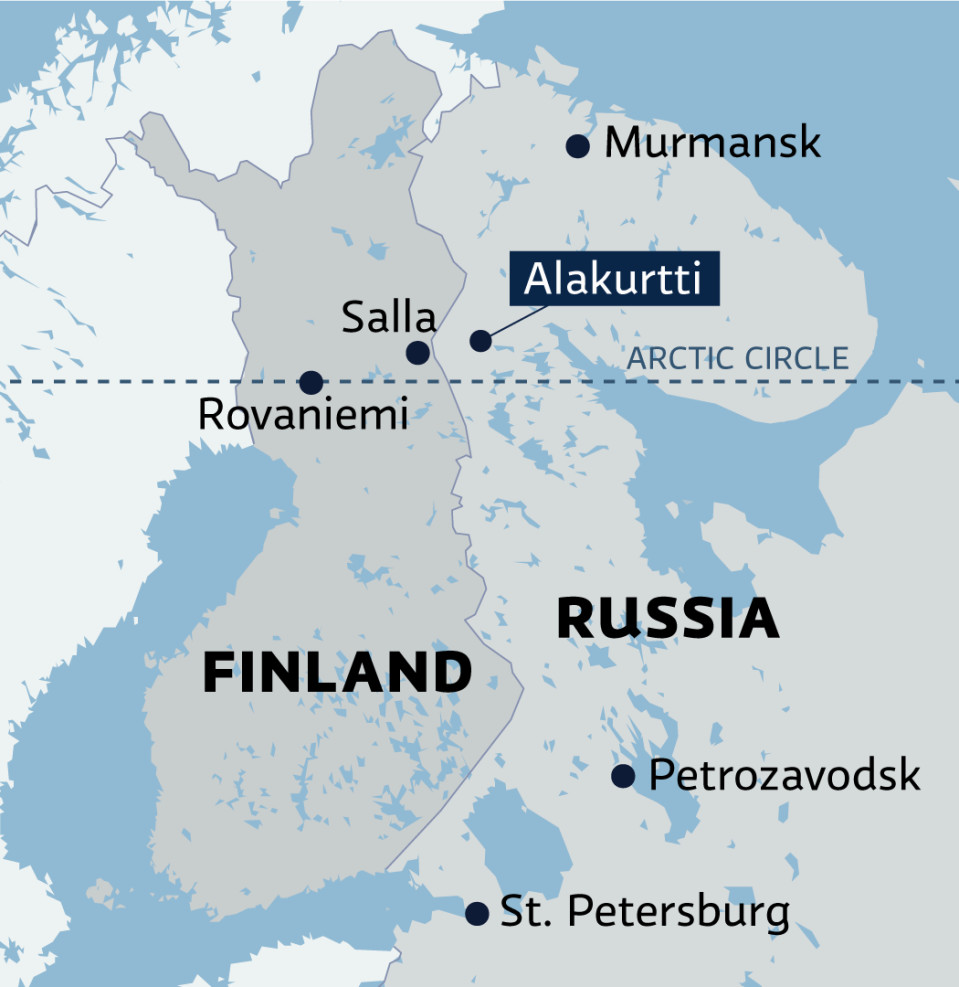 Satellite images show an emptied Russian military base near the Finnish border - Nord News