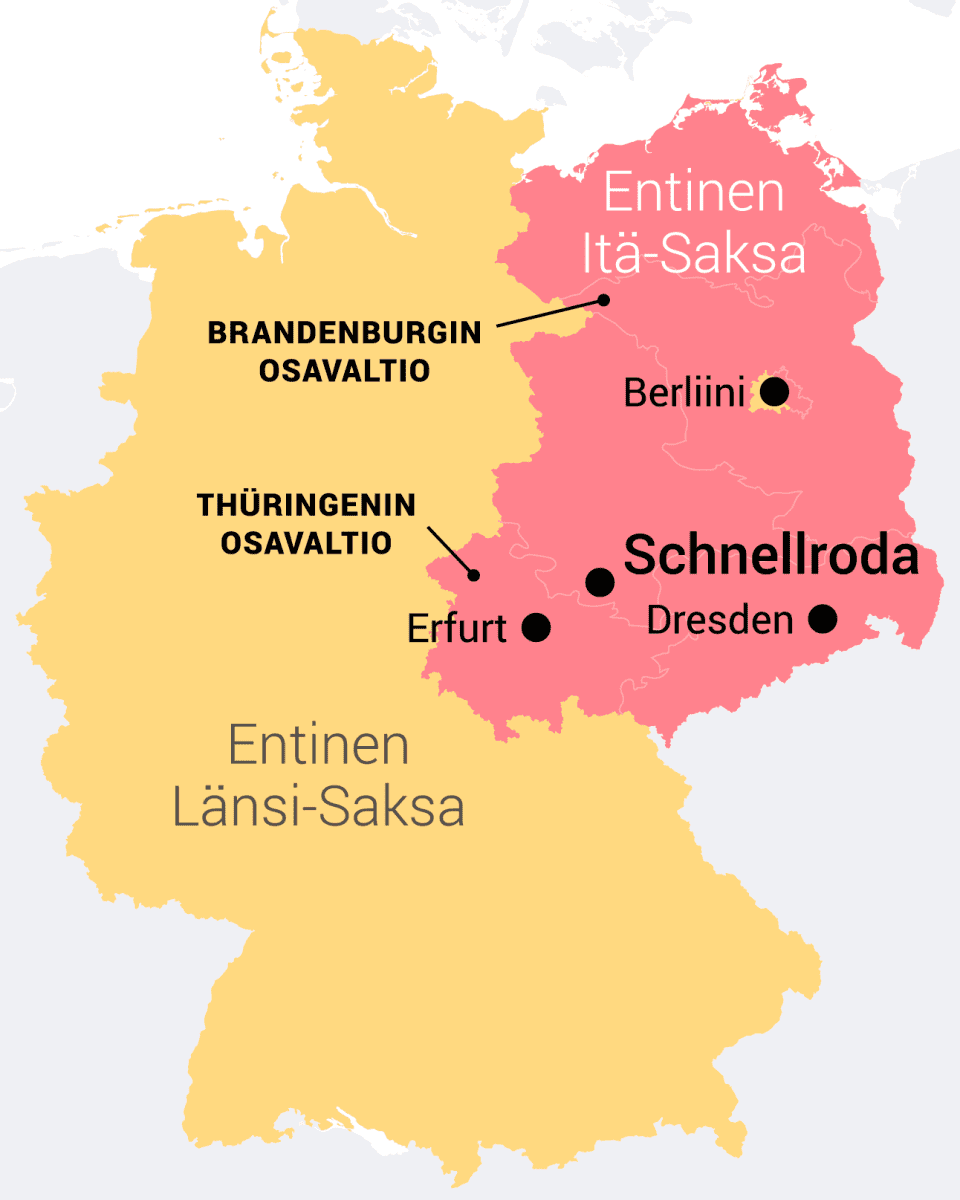 Pieni maaseutukylä kiinnostaa jo Saksan tiedustelua – Schnellrodan  tunnetuin asukas kasvattaa vuohia ja Saksan äärioikeiston valta-asemaa