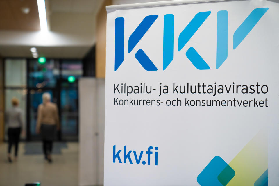 Lobby of the Finnish Competition and Consumer Authority.