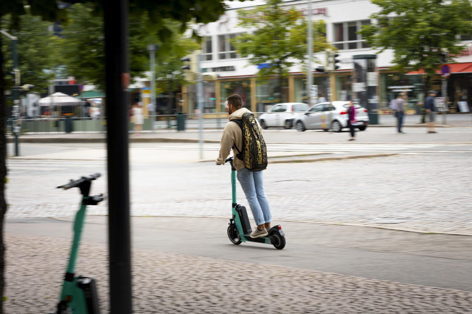 The top speeds of the e-scooter decreased in Helsinki