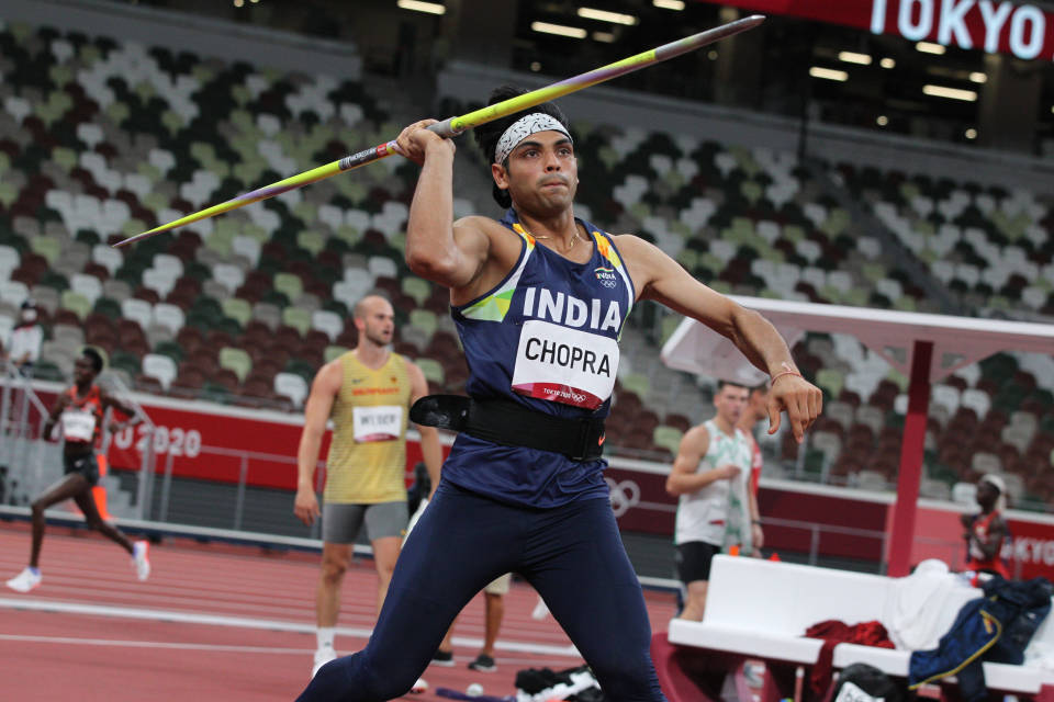 Neeraj Chopra voitti keihään olympiakultaa Tokiossa