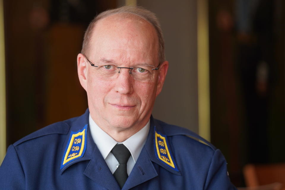 Puolustusvoimien Logistiikkalaitoksen johtaja, Insinöörikenraalimajuri Kari Renko