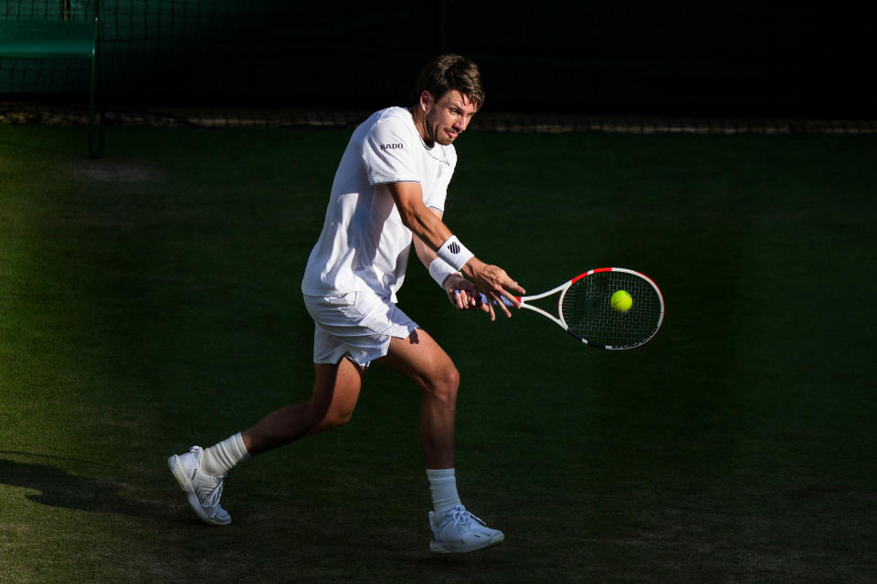 Cameron Norrie kuvassa.