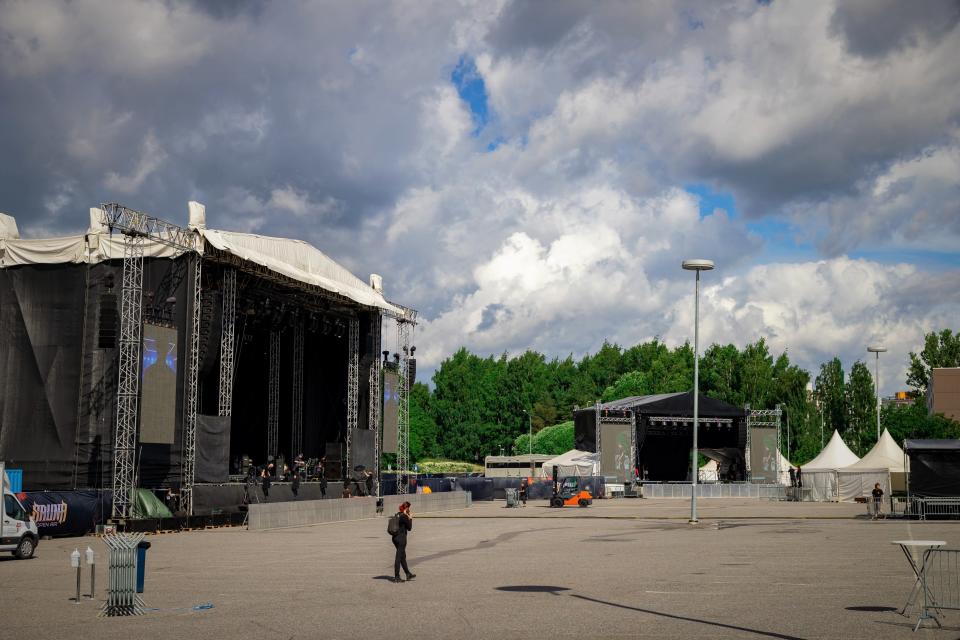 Sauna Open Air käynnistää Tampereen kesän isot festarit koronan jälkeen Hakametsän jäähallin alueella.