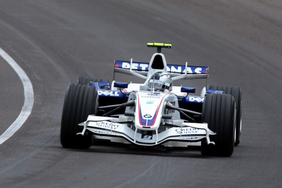 Sebastian Vettel BMW Sauberilla 2007. 