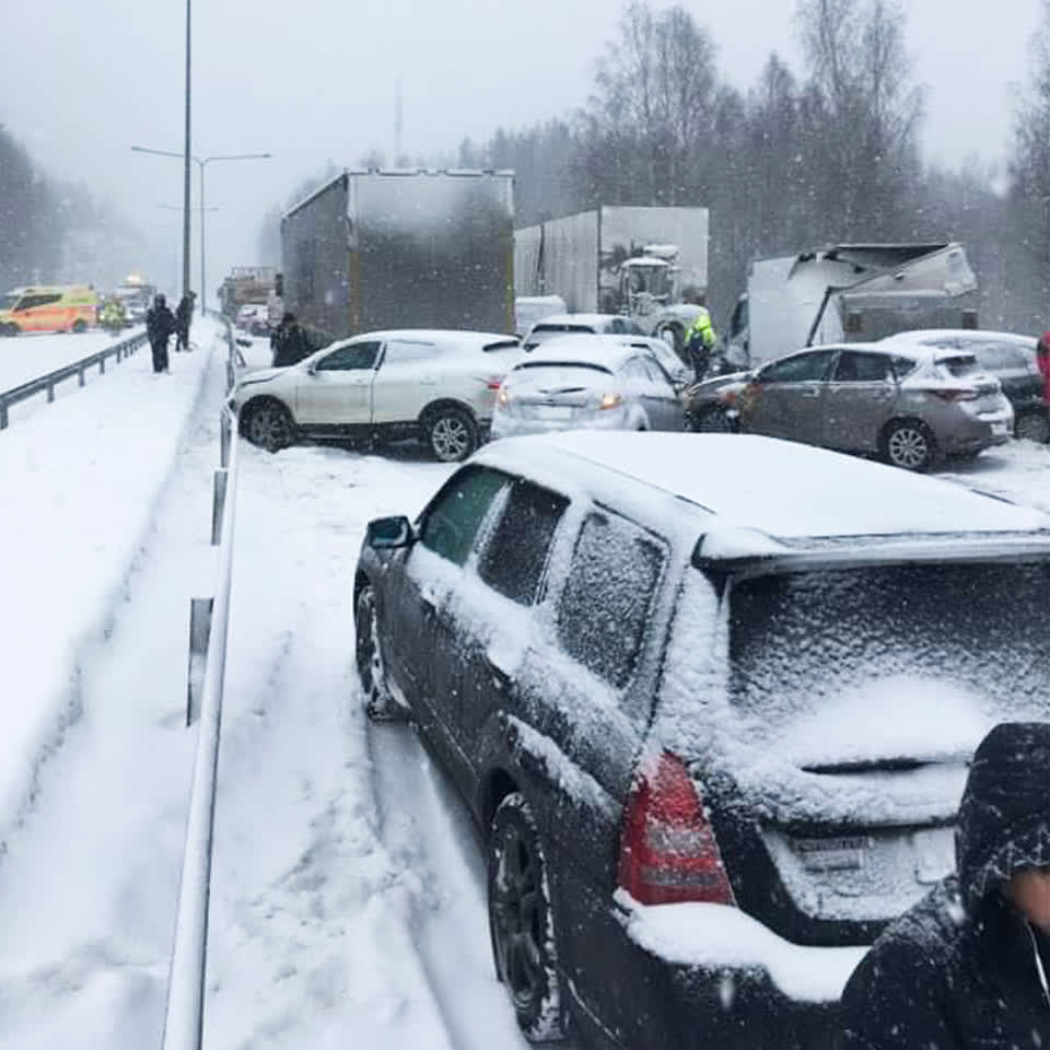 Update: Lahti, Espoo is piling up when traffic chaos hits Finland
